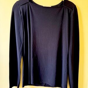 MM Lafleur navy Women's Top